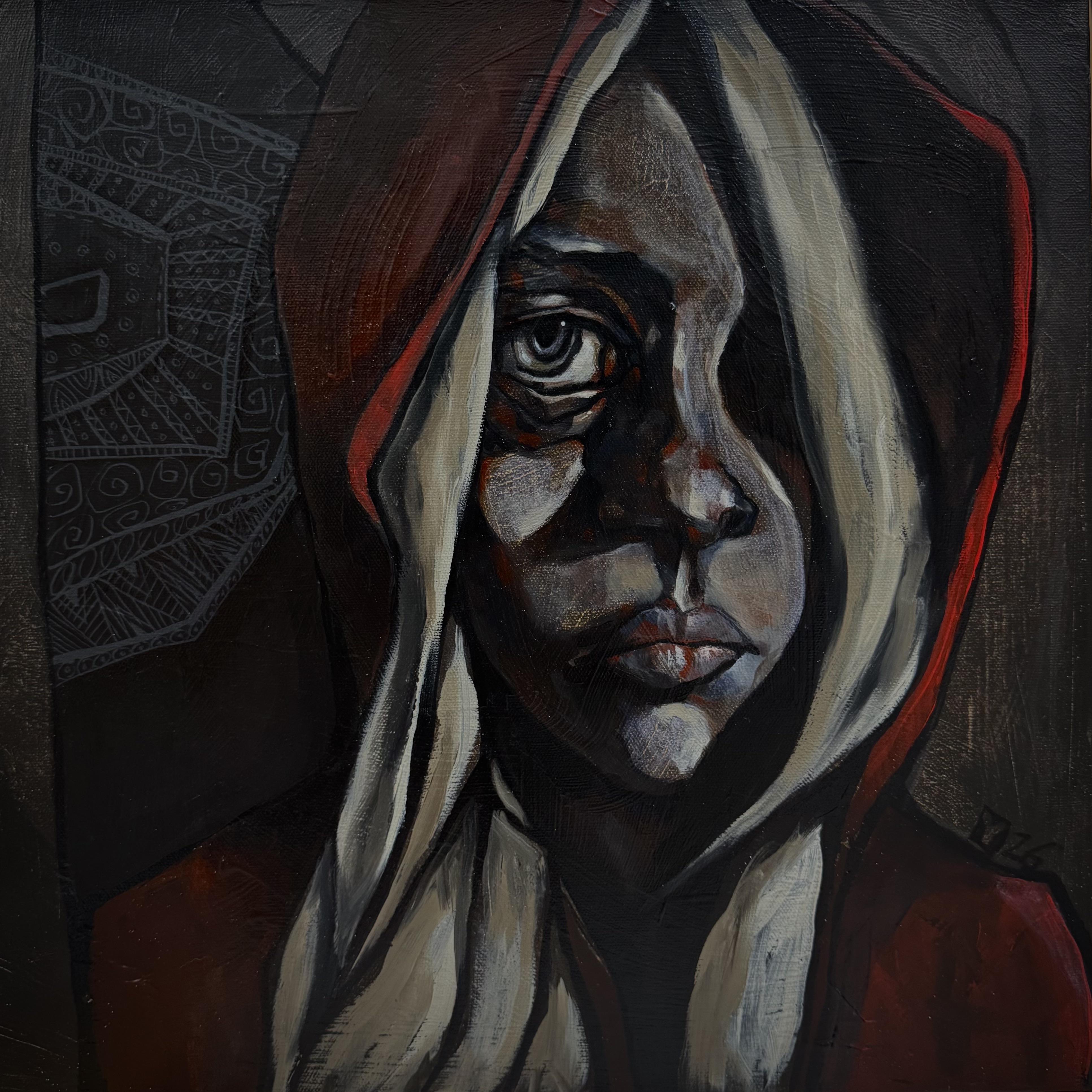 Saint Hoodie - Original Painting from Young Kim