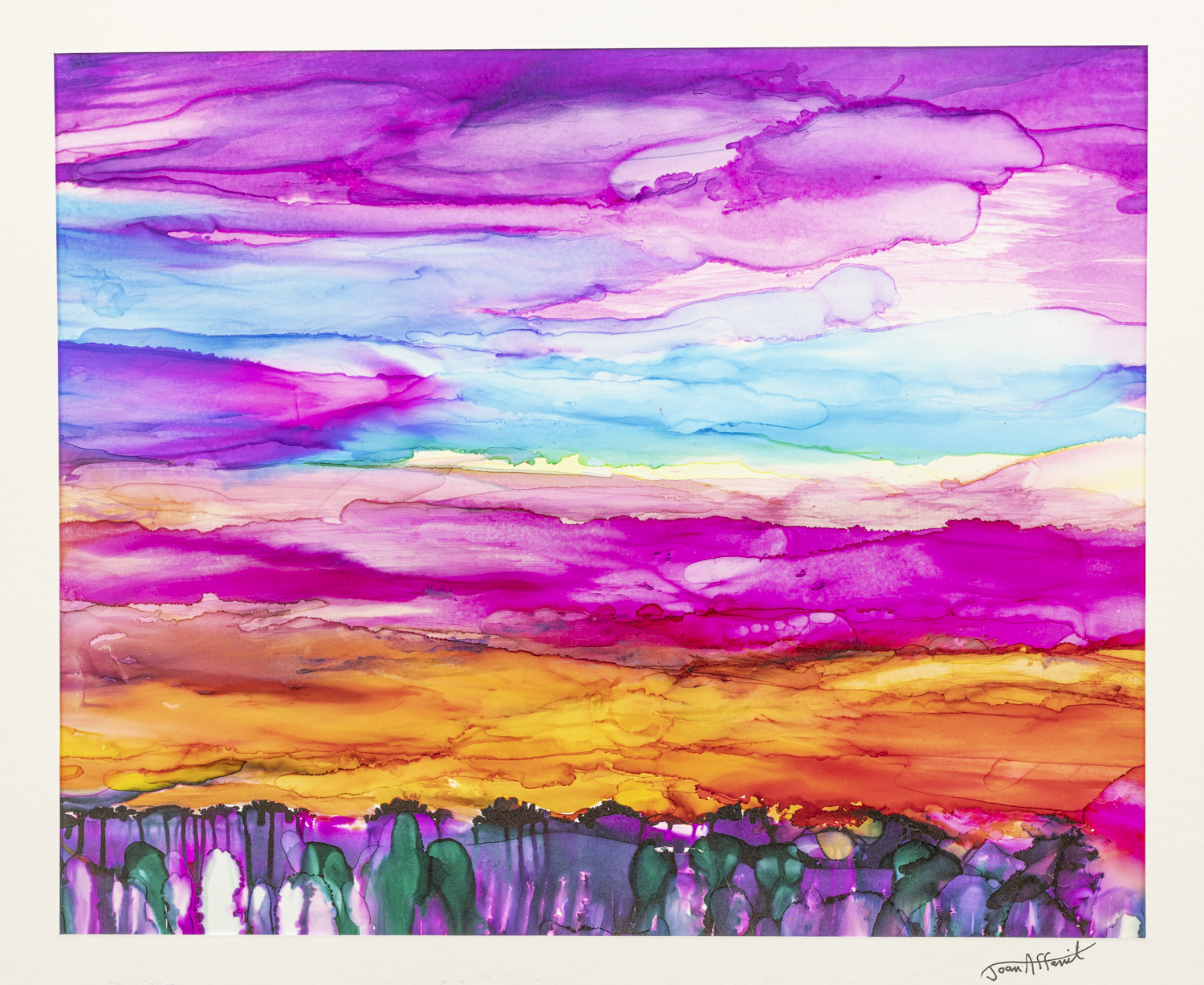 Unbound Horizon, Print by Joan Affenit