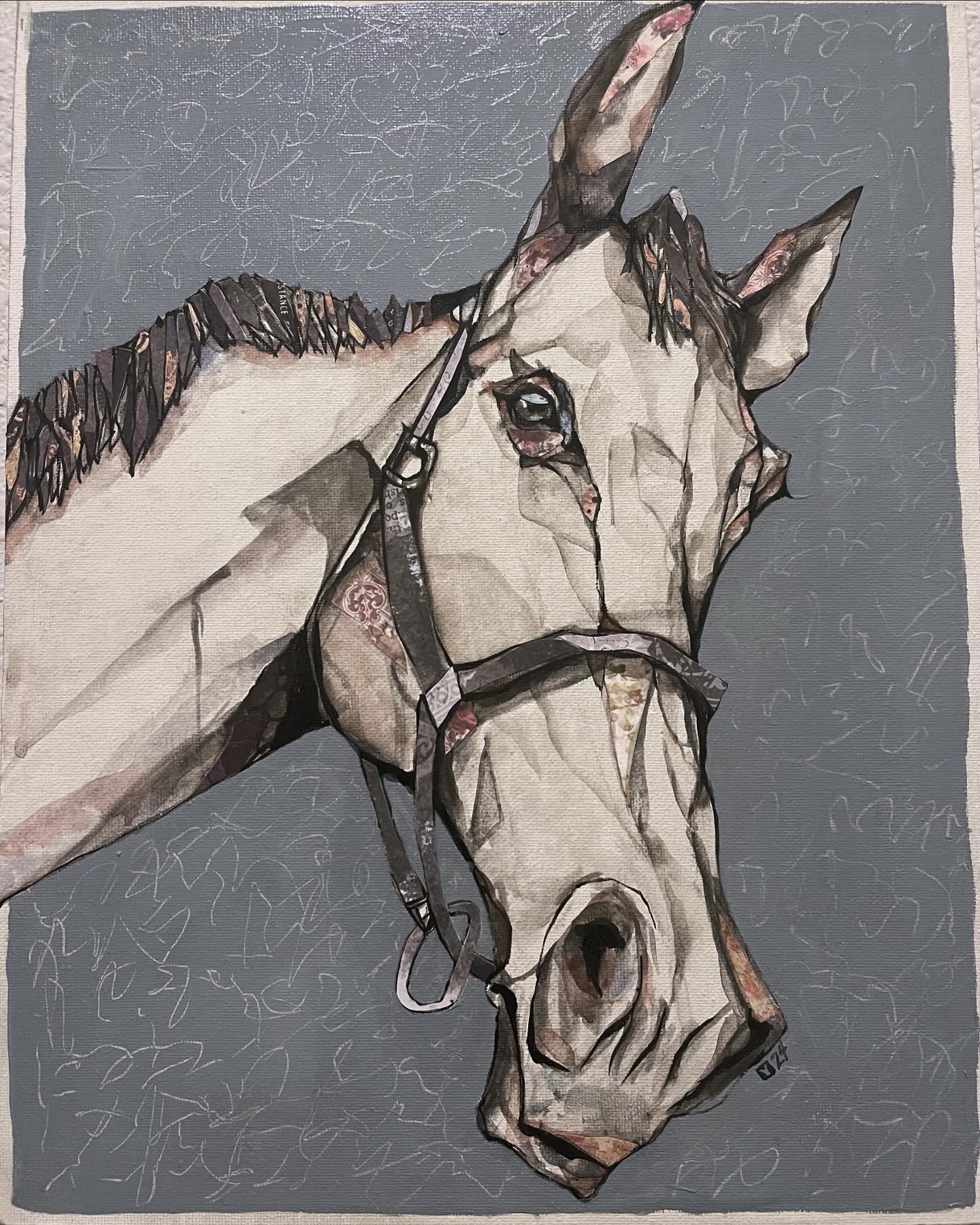 A horse